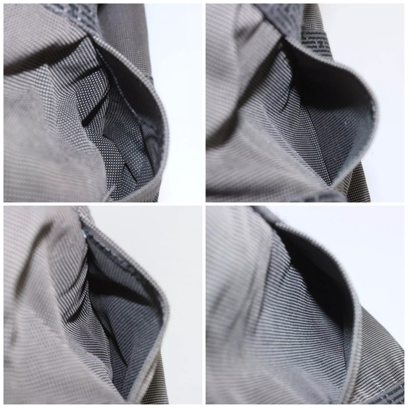 HERMES Her Line MM Tote Bag Canvas Gray - Picture 13 of 15